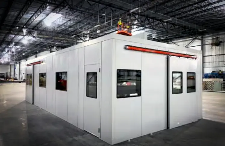 Barreira acústica industrial